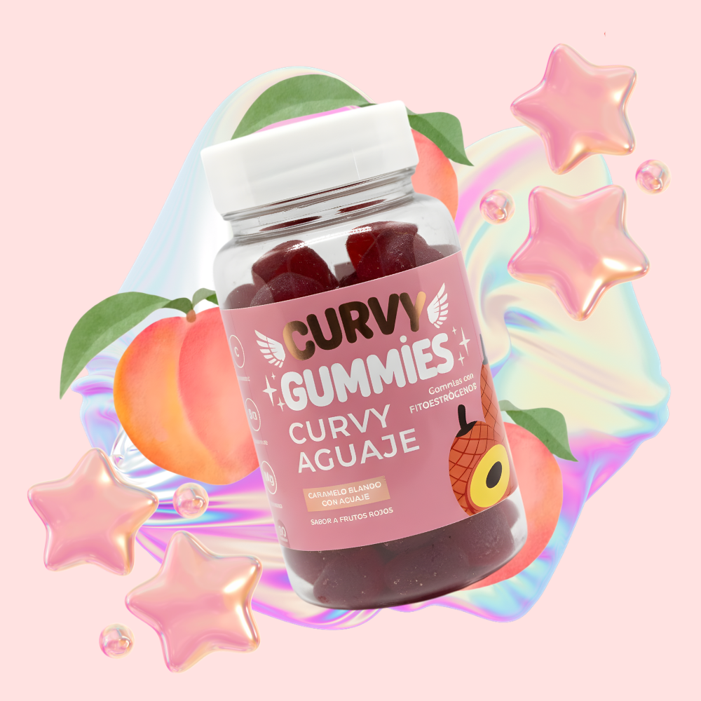 Realza tu belleza femenina con CURVY GUMMIES 🍑